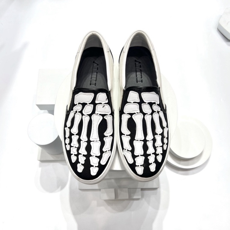 Giày Slipon Nam in ấn hình Xương Bàn Tay full size 38-43