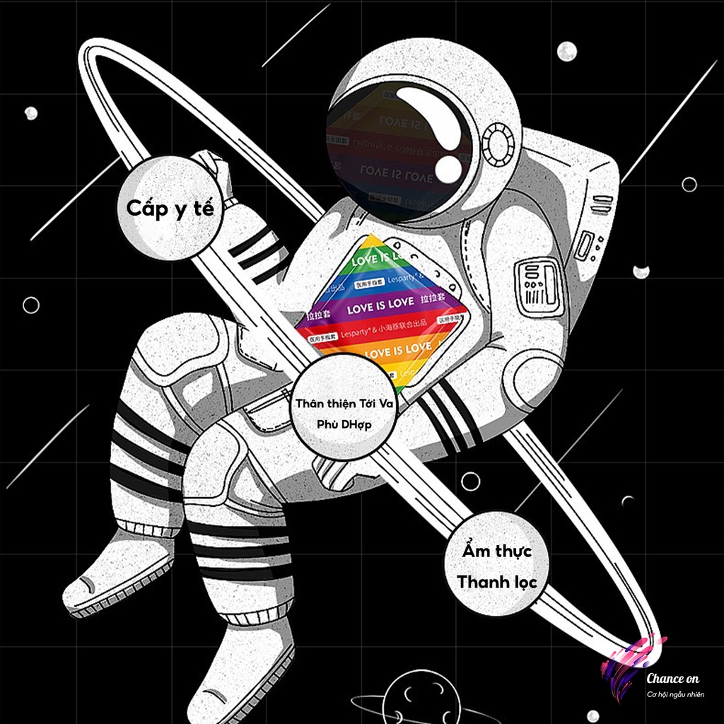 🏳️‍🌈Bao cao su ngón tay Cầu vồng LGBTQ+ Giảm ma sát ngón tay finger condom 10 cái/hộp