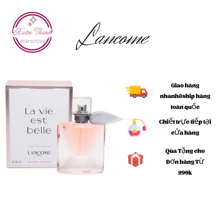 Nước hoa nữ Lancom Lá full box - trẻ trung đầy cuốn hút_xt 5678