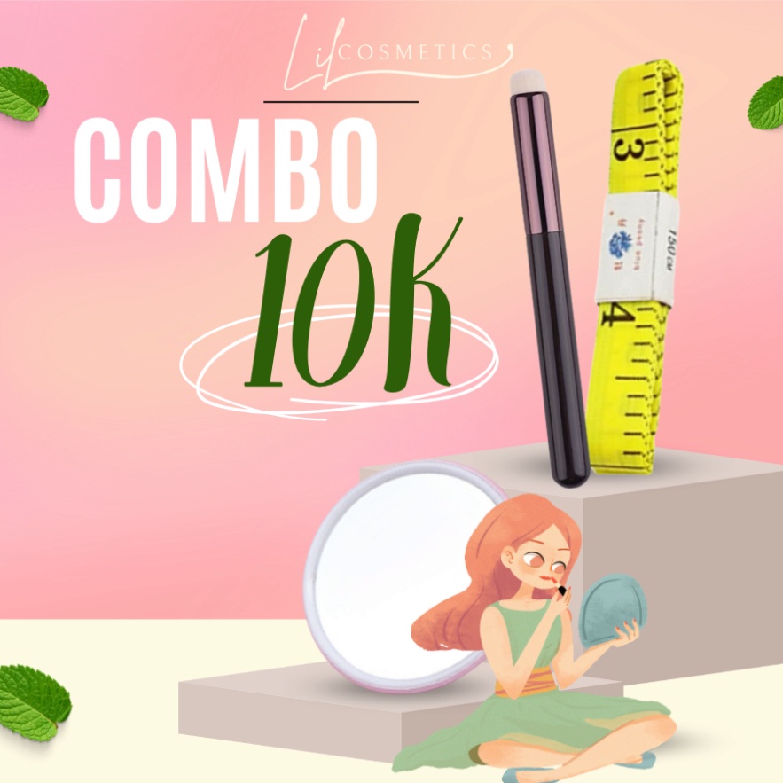 Combo makeup siêu tiên lợi, giá siêu mềm 10k và 13k_ Tín đồ skincare