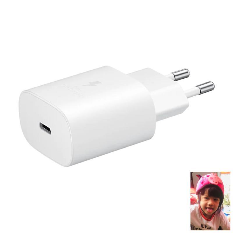 Chính hãng nguyên seal-KHÔNG KÈM CÁP-Củ sạc 25W PD Adapter EP-TA800 cho thiết bị di động Samsung