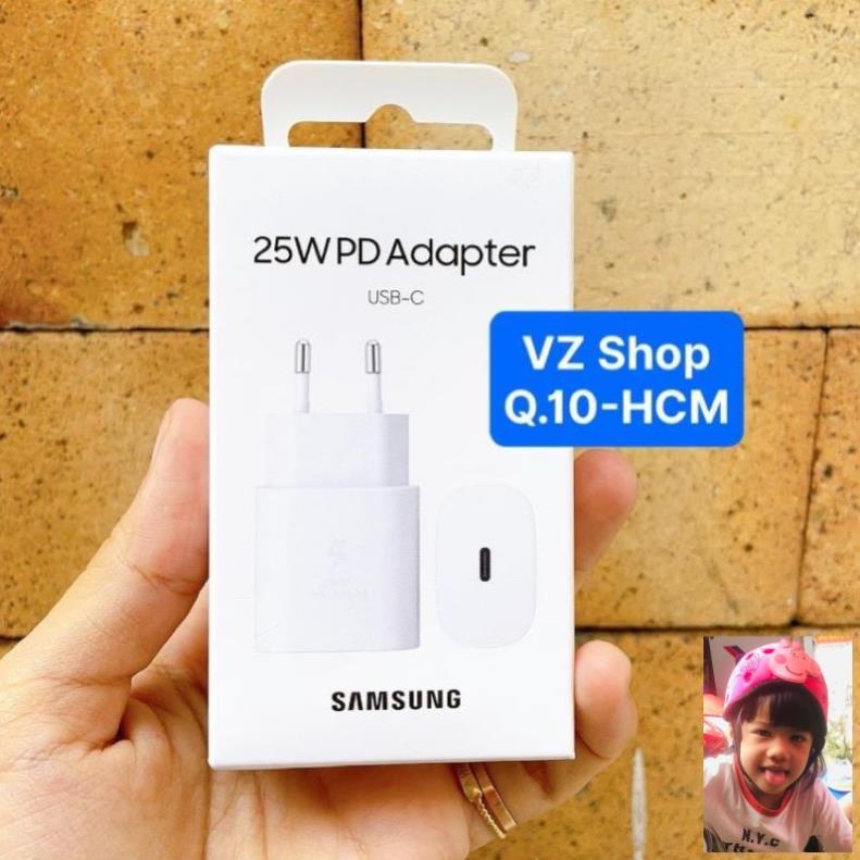 Chính hãng nguyên seal-KHÔNG KÈM CÁP-Củ sạc 25W PD Adapter EP-TA800 cho thiết bị di động Samsung