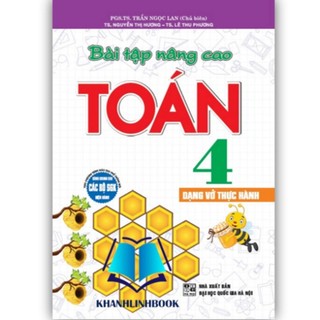 Sách - Bài tập nâng cao toán 4 dạng vở thực hành