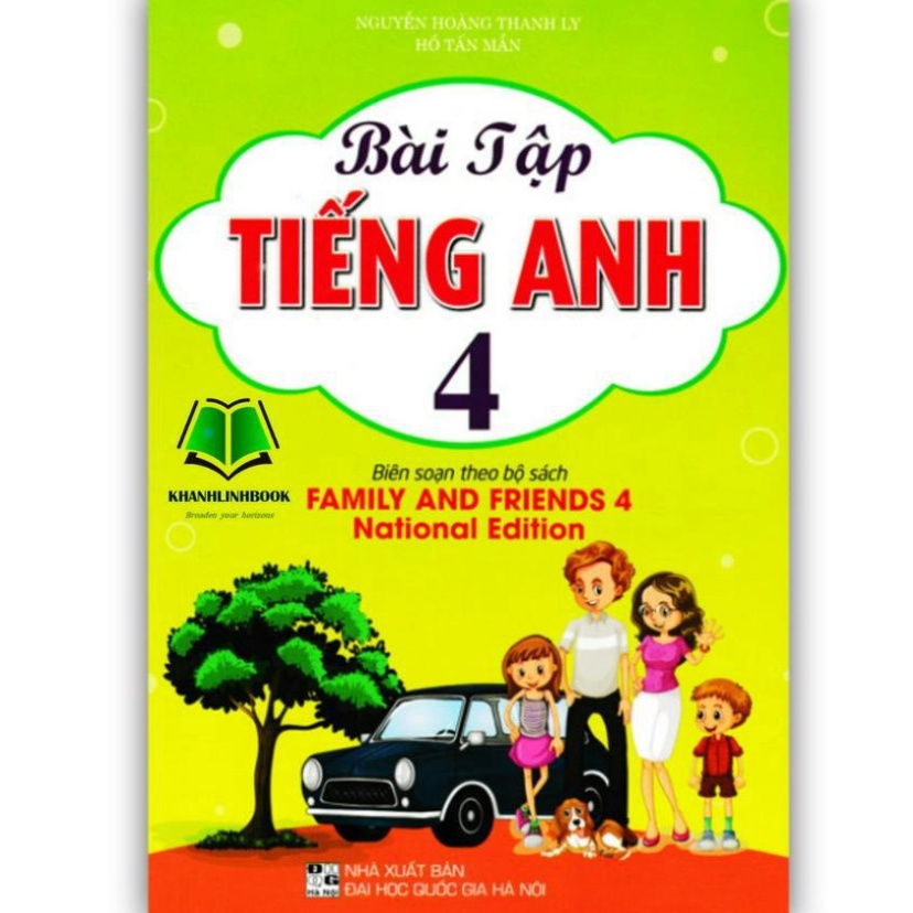 Sách - Bài Tập Tiếng Anh 4 (Biên Soạn Theo Bộ Sách Family And Friends 4 National Edition)