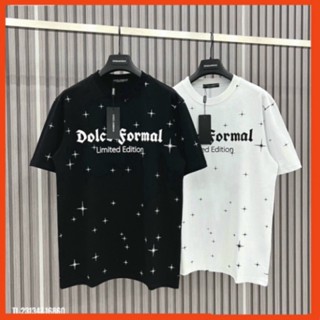 Áo thun Dolce Fomal chất liệu 100% cotton, đường may tỉ mỉ cực đẹp. Áo phông unisex cực chất 2023
