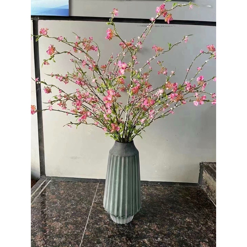 Hoa giả| Cành Tuyết Mai giả 120cm trang trí