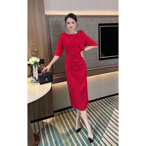 ĐẦM BODY NHÚN EO VAI NƠ