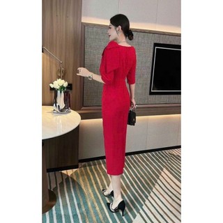 ĐẦM BODY NHÚN EO VAI NƠ