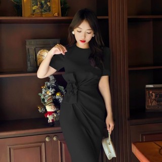 ĐẦM DỰ TIỆC BODY NƠ EO CAO CẤP