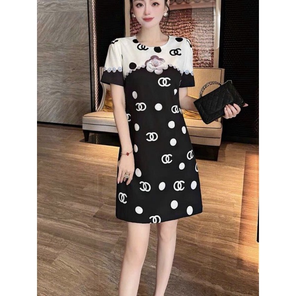 ĐẦM LỤA HOẠ TIẾT CAO CẤP