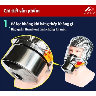MẶT NẠ PHÒNG ĐỘC TZL30 [PHÒNG KHÓI CHỐNG NGẠT]