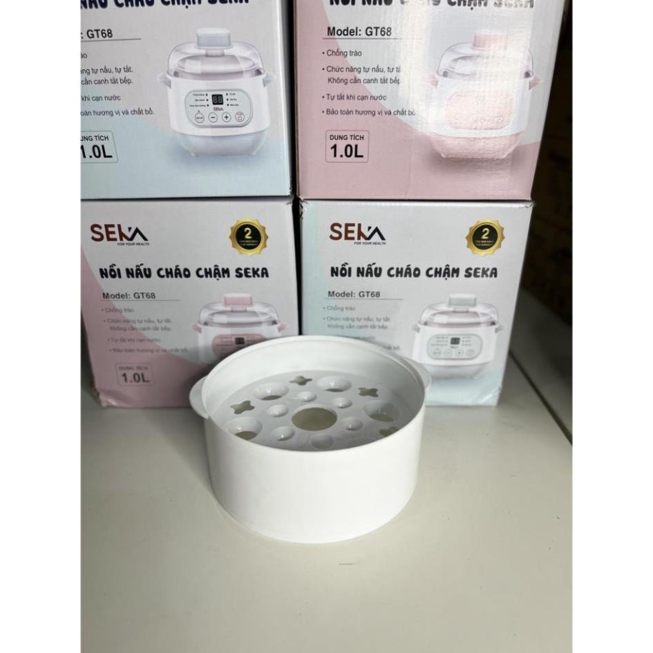 Nồi Nấu Cháo Chậm Cho Bé Ăn Dặm SEKA GT69/GT69 dung tích 2L