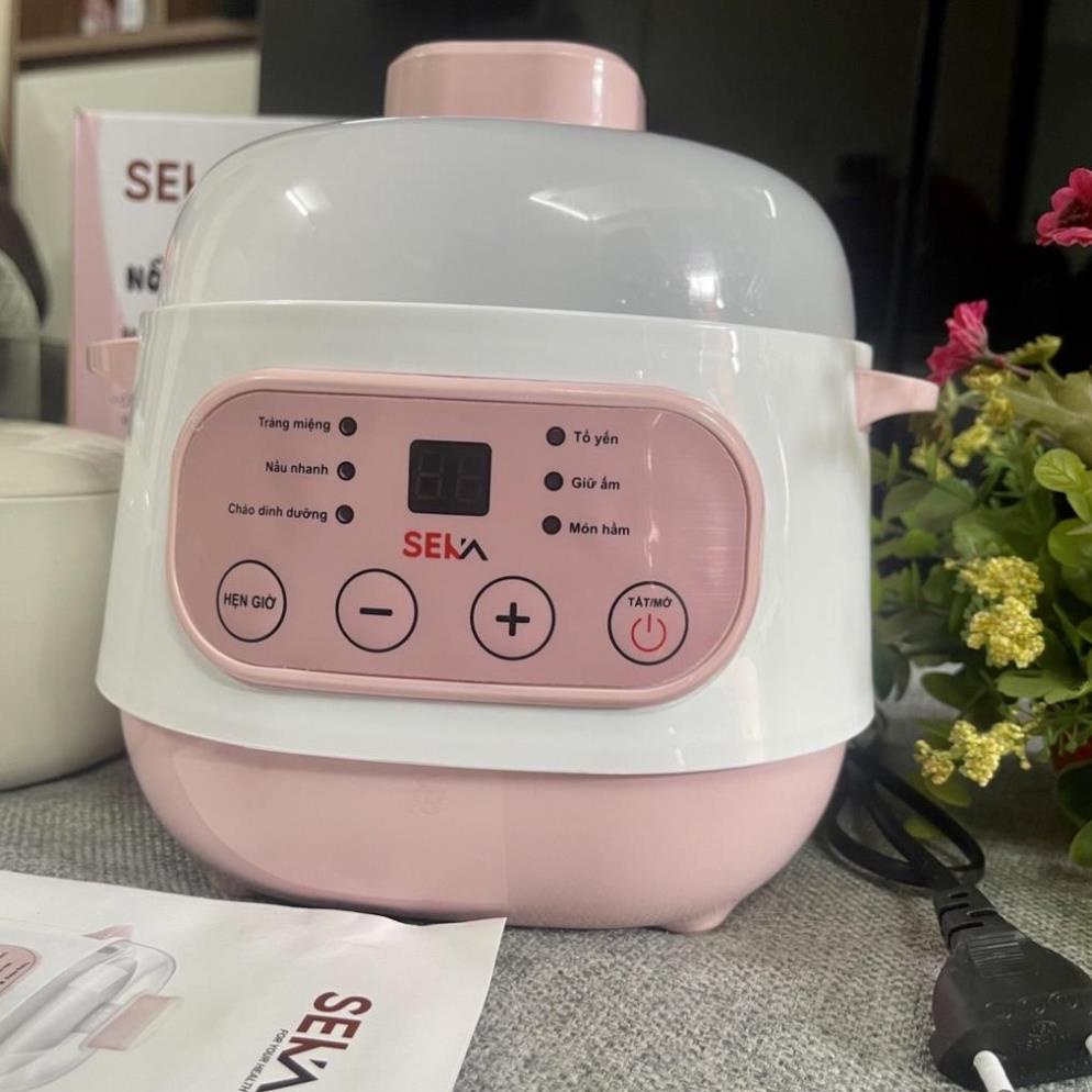 Nồi Nấu Cháo Chậm Cho Bé Ăn Dặm SEKA GT69/GT69 dung tích 2L