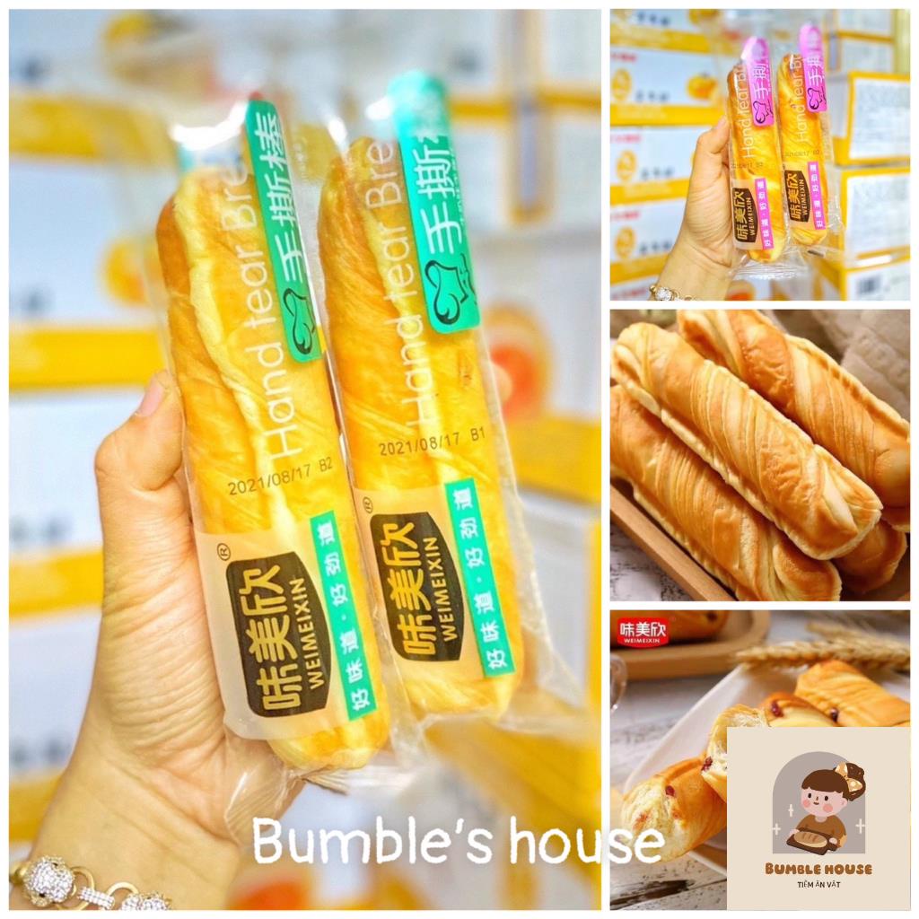Bánh mì que ngàn lớp vị nho bơ sữa Đài Loan siêu ngon