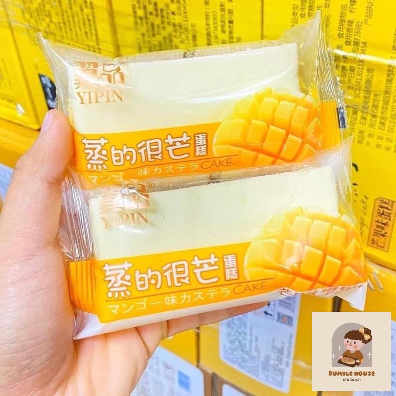 Bánh bông lan hấp Yinpin đủ vị đậu nành, sầu riêng, xoài, dưa lưới