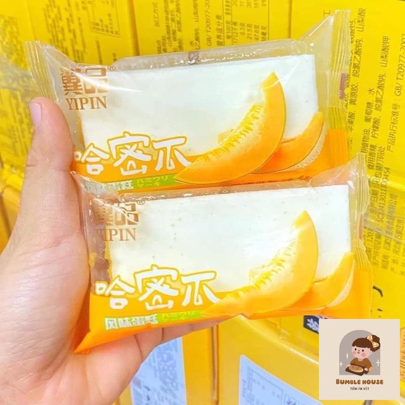 Bánh bông lan hấp Yinpin đủ vị đậu nành, sầu riêng, xoài, dưa lưới