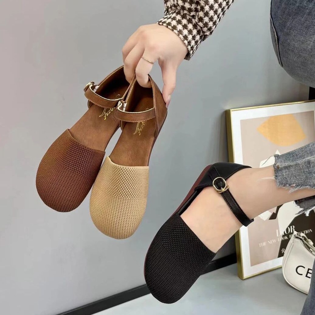 Beef Giày Sandal Đế Bệt Mềm Mại Thoáng Khí Thời Trang Mùa Hè 2023 Cho Nữ