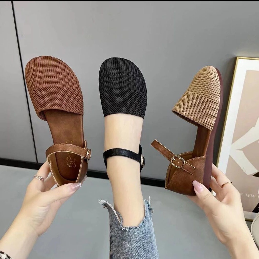 Beef Giày Sandal Đế Bệt Mềm Mại Thoáng Khí Thời Trang Mùa Hè 2023 Cho Nữ