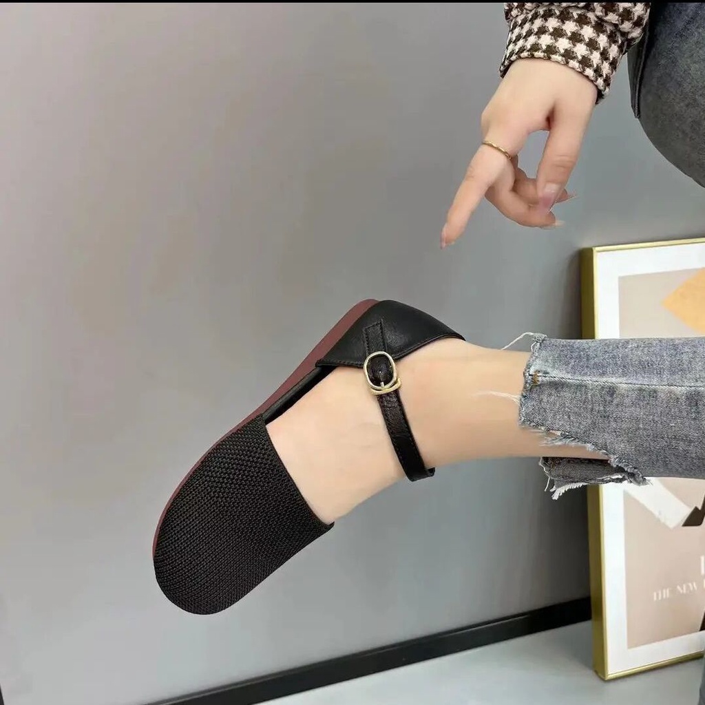 Beef Giày Sandal Đế Bệt Mềm Mại Thoáng Khí Thời Trang Mùa Hè 2023 Cho Nữ