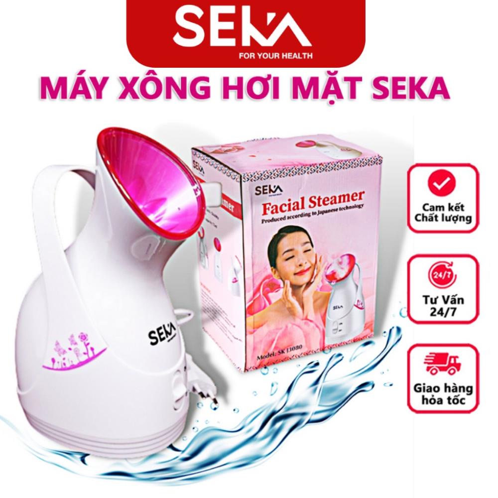 Máy Xông Hơi Mặt SEKA Cao Cấp công suất 280W 55ml - Hàng Nhập Khẩu Bảo Hành 24 Tháng