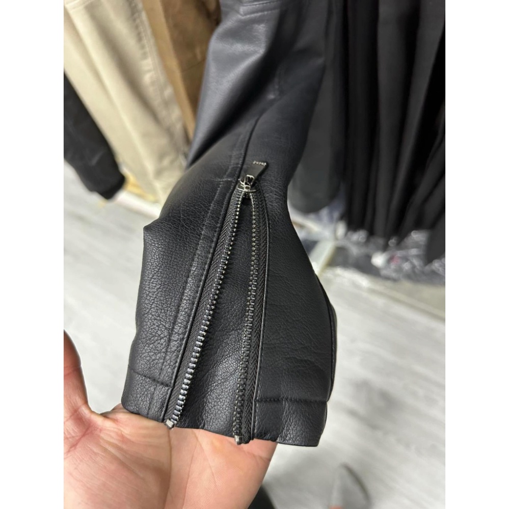 Áo khoác da nam, Áo da nam lót nỉ cao cấp quảng châu mẫu mới nhất