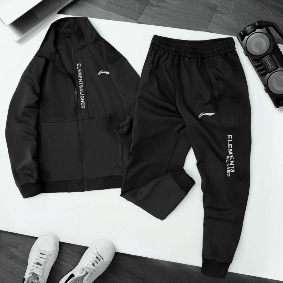 Bộ quần áo thể thao nam PLATMAN, Bộ thể thao nam thu đông dài tay cực chất sỉ ib