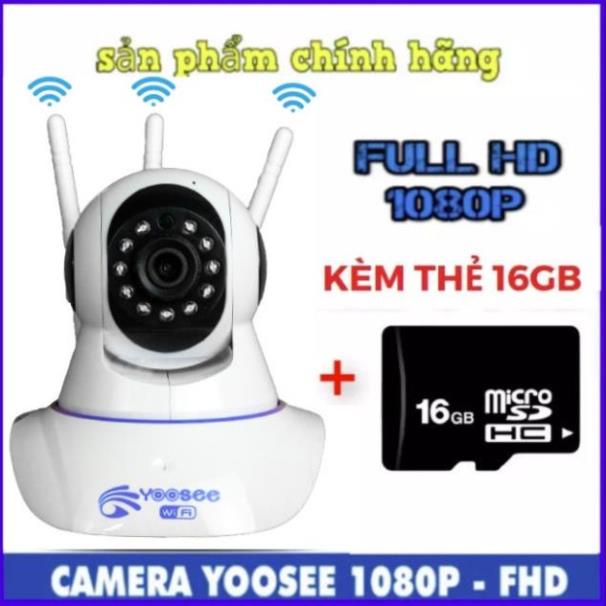 CAMERA IP YOOSEE 360, CAMERA KHÔNG DÂY CÓ MÀU-QUAN SÁT RÕ NGÀY VÀ ĐÊM, KÈM THẺ NHỚ, BẢO HÀNH 1 NĂM | BigBuy360 - bigbuy360.vn