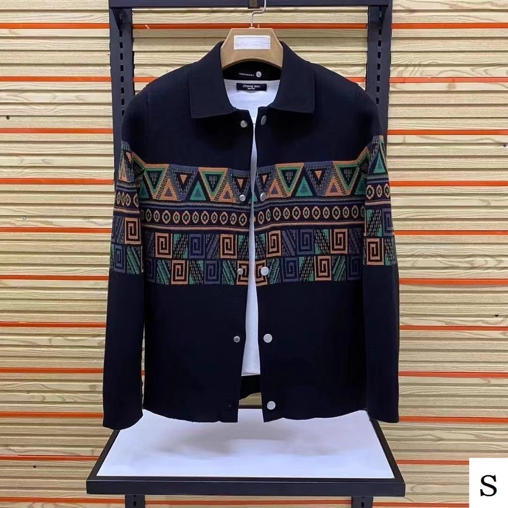 Hàng Mới Về Áo Khoác sweater Dệt Kim Thoải Mái Thời Trang Mùa Thu 2023 Cho Nam