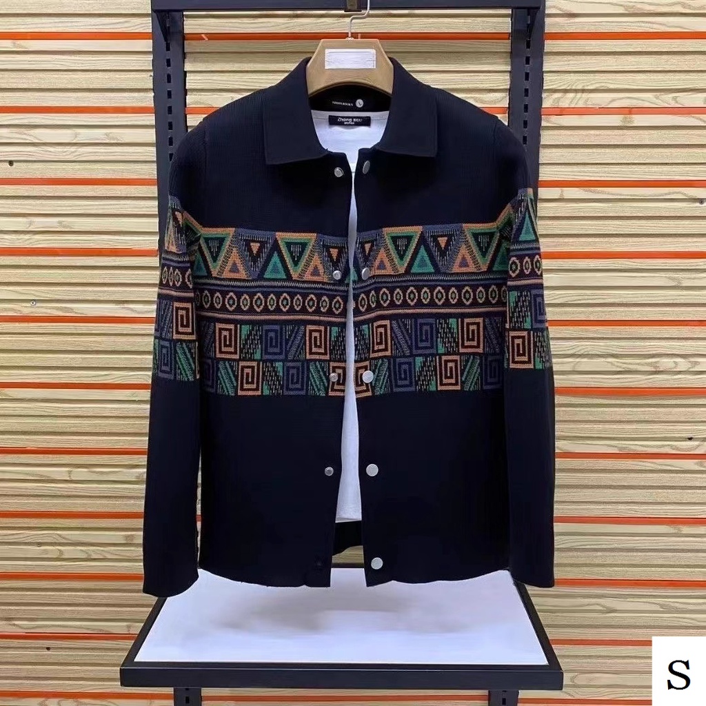 Hàng Mới Về Áo Khoác sweater Dệt Kim Thoải Mái Thời Trang Mùa Thu 2023 Cho Nam