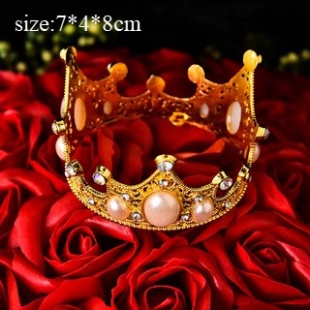 Phụ Kiện Trang Trí Bánh Kem  Vương miện trang trí bánh kem đẹp rẻ