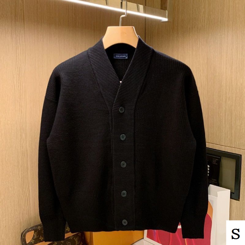 Áo Khoác cardigan Dệt Kim Phong Cách retro Anh Quốc Đơn Giản Trẻ Trung Cho Nam 2023