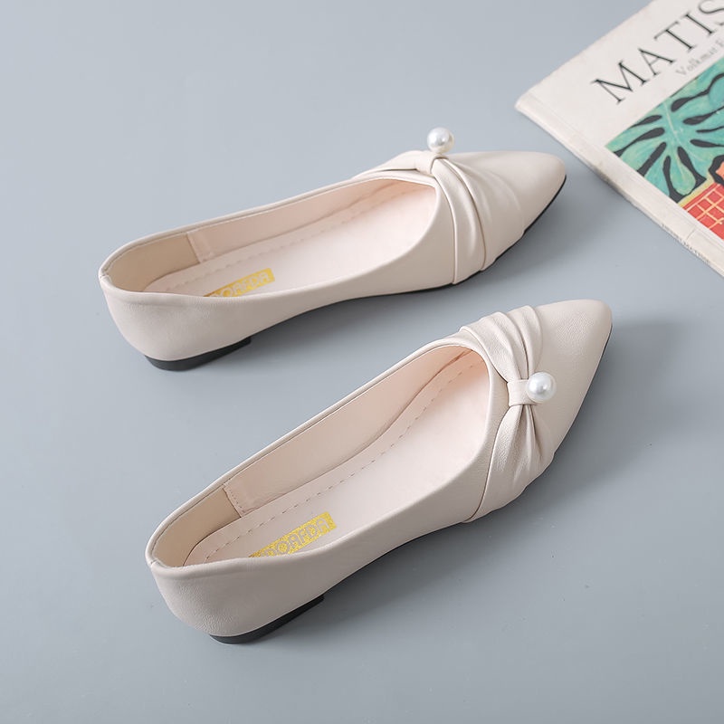 Giày Búp Bê Đế Mềm Chống Trượt Thời Trang Mùa Xuân 2023 Cho Mẹ Bầu