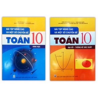 Sách - Combo Bài tập nâng cao và một số chuyên đề toán 10