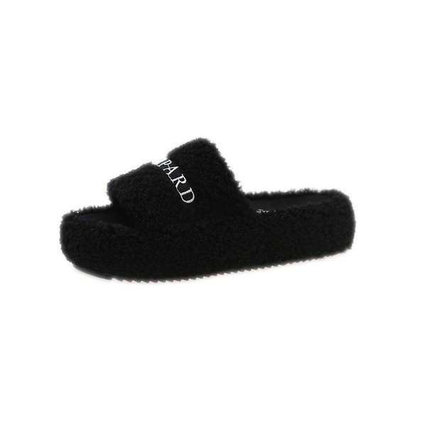 Dép Lông Đi Trong Nhà Đế Dày Thời Trang Dành Cho Nữ