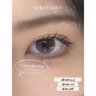Kính áp tròng DOE EYES [Sophia Gray có cận đến 6.5] - Lens Hàn style douyin -  Kính áp tròng cận 