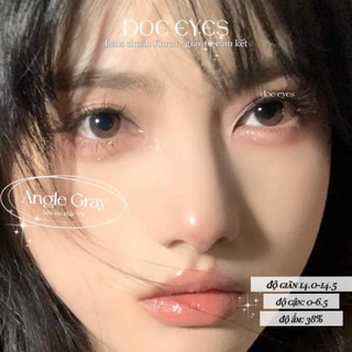 Lens Kính áp tròng [Angle Gray 0-6.5 độ cận] - 1 CHIẾC lens hot tiktok hot douyin - doeeyesvn - Doe Eyes Contact Lens