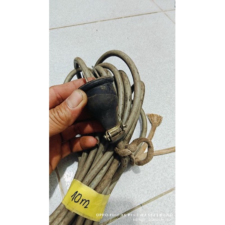 Dây điện nguồn Nhật bãi 3 lõi dài 10m