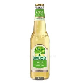 Nước táo lên men somersby 4.5% abv vị táo chai 330ml