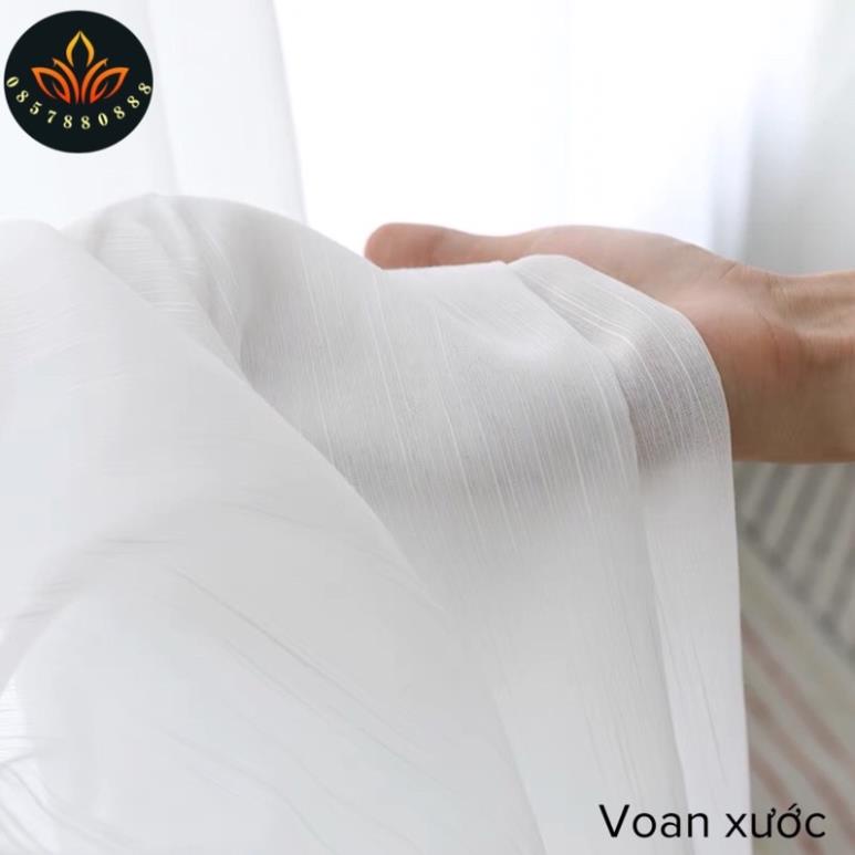 Rèm Voan Trắng Spa, Rèm Ngăn Giường Spa, Rèm Voan Lụa Trắng Xinh Cao Cấp decor phòng