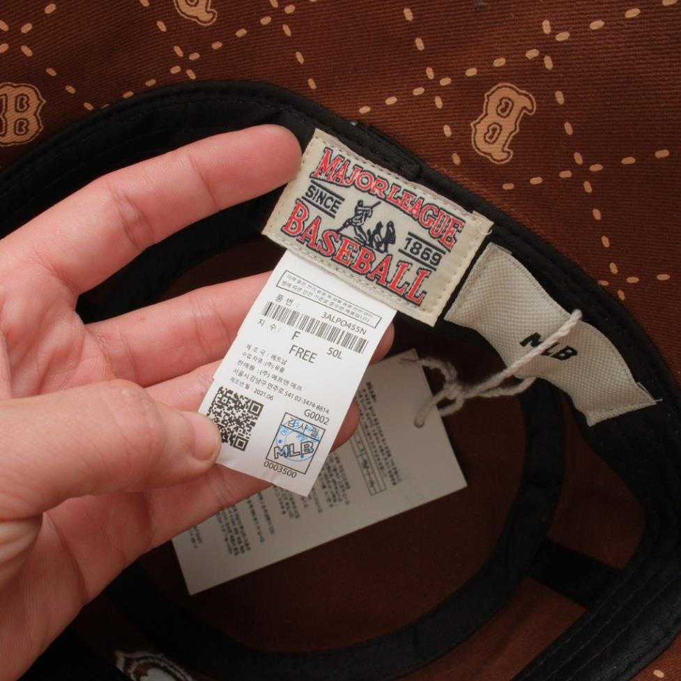 Mũ bucket nam nữ Mũ bucket chữ B nâu mẫu mới