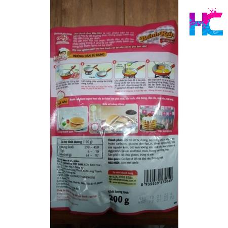 Bột bánh rán pha sẵn Ajinomoto - Vị truyền thống gói 200g - hang_chuan