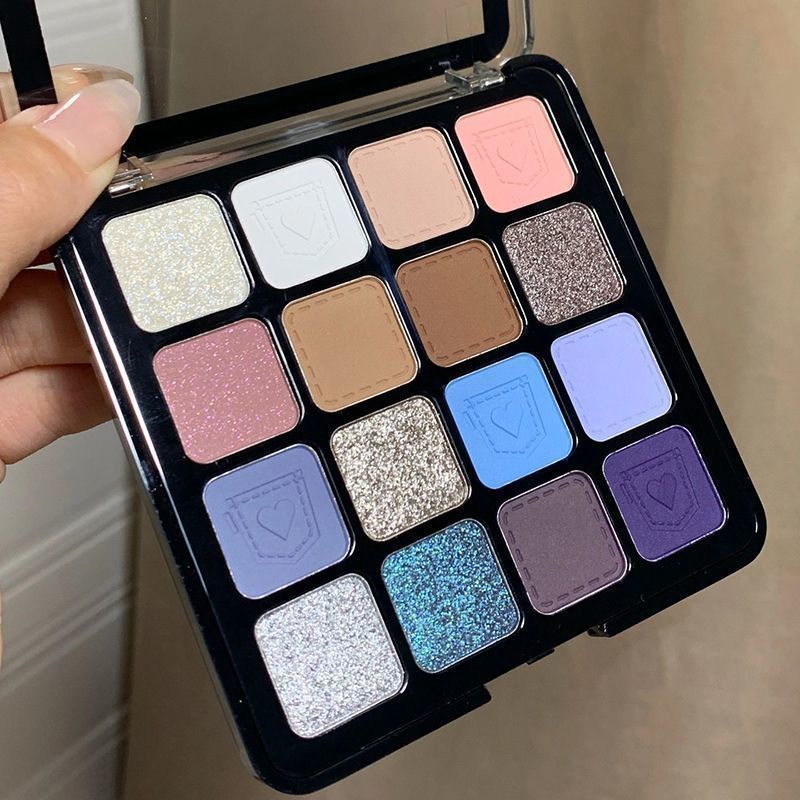 Đai Đeo Mắt 16 Phím 16 Điểm Chất Lượng Cao Dù Che Nắng Màu Xanh Da Trời Hai Mặt Cho Vivoy2K / y2k