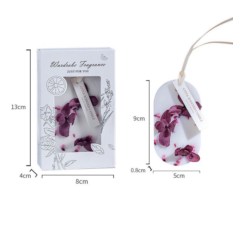 CITTA Sáp Thơm Phòng FALLEN FLOWERS Treo  Tủ Quần Áo, Phòng Ngủ, Khử Mùi Ẩm Mốc - Chính Hãng