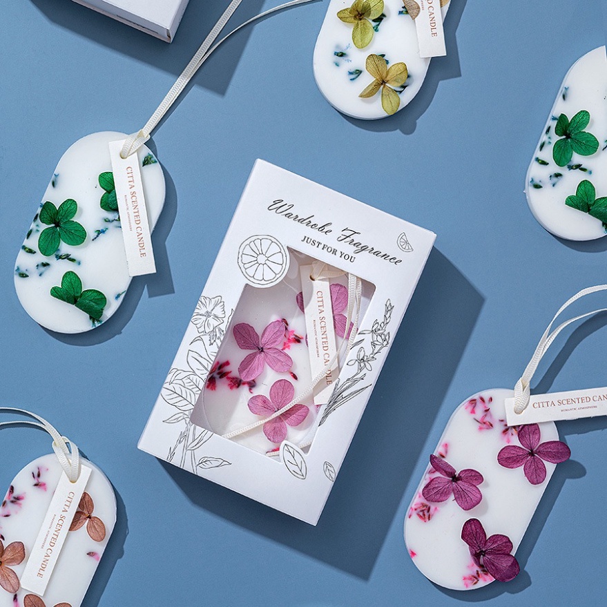 CITTA Sáp Thơm Phòng FALLEN FLOWERS Treo  Tủ Quần Áo, Phòng Ngủ, Khử Mùi Ẩm Mốc - Chính Hãng