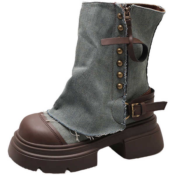 Giày Bốt martin Đế Dày Chống Trượt Thoải Mái Thời Trang Mùa Hè