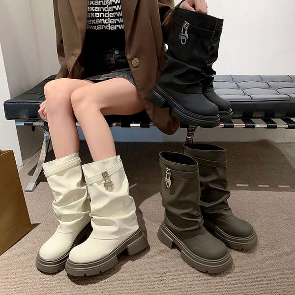 Giày Bốt martin Đế Dày Thời Trang Mùa Thu 2023