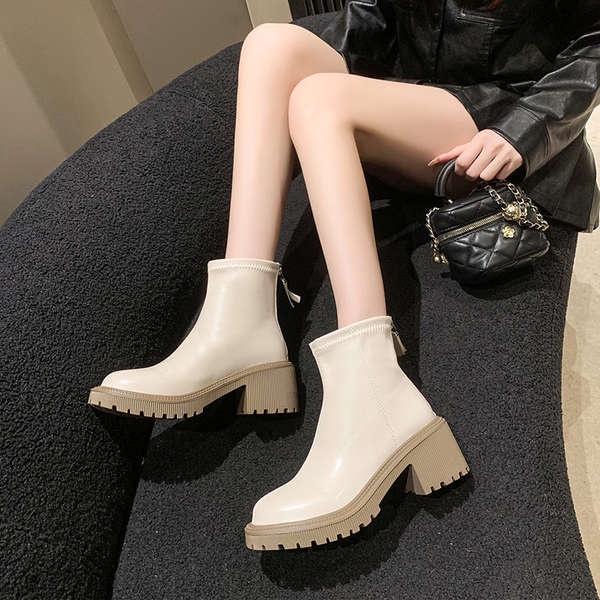 Giày Bốt martin Đế Dày Thời Trang Thu Đông 2023