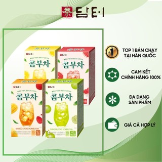 Trà kombucha damtuh hàn quốc 4 vị trái cây - hộp 10 gói