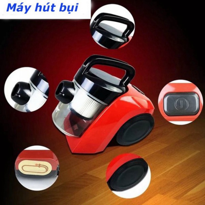 Máy Hút Bụi, Máy Hút Bụi Nệm Gia Đình - Công Suất Lớn 1000W, Dây Dài, Lực Hút Khỏe. Bảo Hành 12 Tháng!