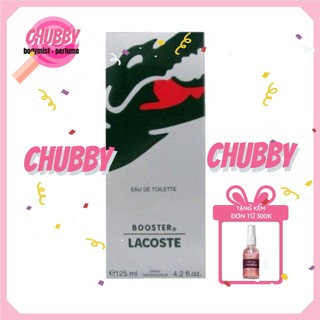 𝙘𝙝𝙪𝙗𝙗𝙮 - nước hoa nam l-a-c-o-s-t-e b-o-o-s-t-e-r edt 125ml